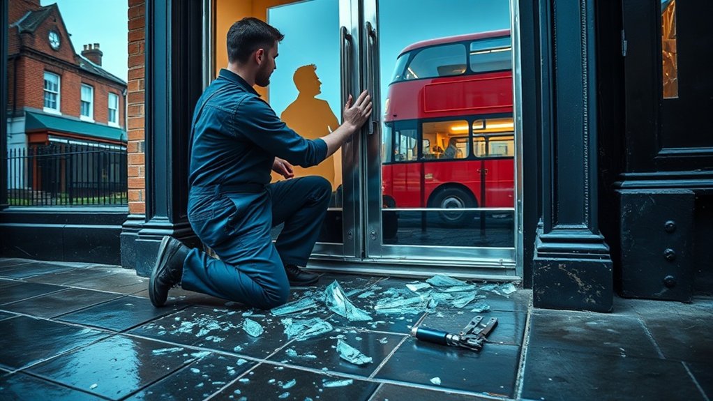 Glass Door Repair Penge