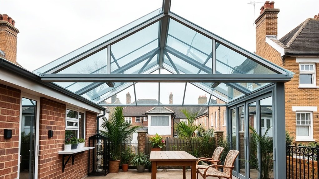 Lean-To Glazing Penge